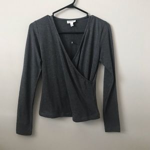 NWOT Frank & Oak Wrap Top